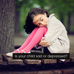 A child sits alone with a sad expression. Contact a therapist in Fair Oaks, CA to learn more about the support therapy for children in Roseville, CA can offer today. Or, search "counseling near me" today to learn more.