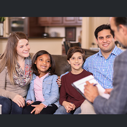 Family seeing a therapist in Roseville, Ca after looking for the best therapist in Roseville, CA | How to find the best therapist is what to search for and then do a consultation