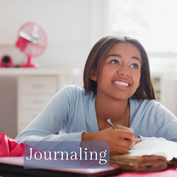 A therapist in Fair Oaks, CA prescribes journaling to a young teen