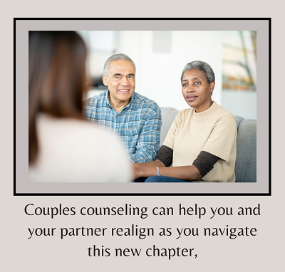 A couple sits across from a woman while holding each other’s hands. This could represent the support a couples therapist in California can offer for navigating divorce with kids in Roseville, CA. Search for discernment counseling in California.