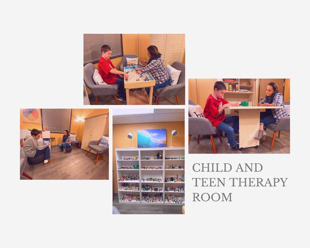 Therapy for children and play therapy