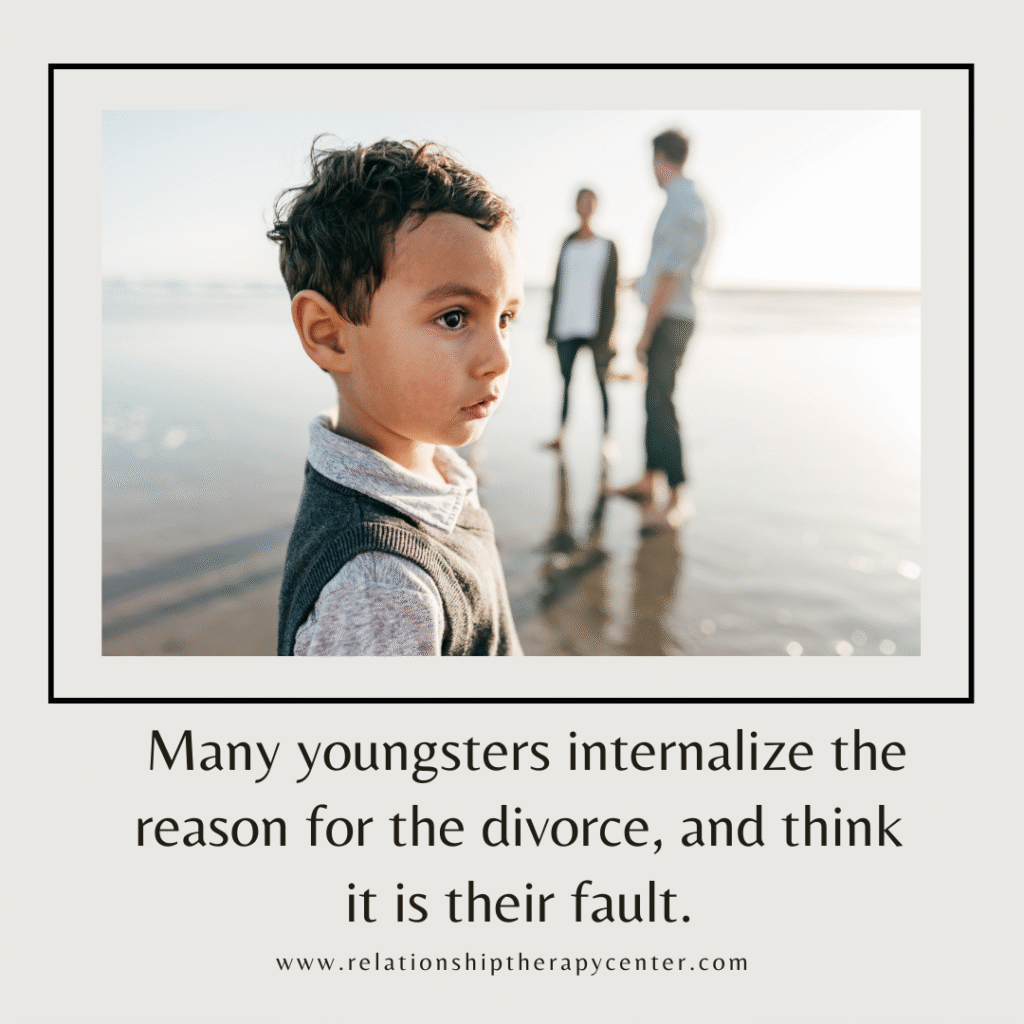 The image shows a child at the beach. Mental Health in CA and Divorce Therapy in Roseville is available to help you and your family cope! Reach out today to find the best way for you and your children to cope.