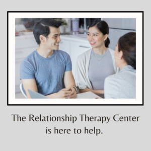 The Relationship Therapy Center is here to help. Give us a call today. Image of a couple talking to a therapist. For a Gottman trained couples therapist contact The Relationship Therapy Center in Roseville and Fair Oaks California.