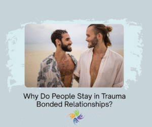 Why Do People Stay in Trauma Bonded Relationships? - Image of two men walking on the beach together. For trauma and relationship therapy, both in-person and online, contact The lifornRelationship Therapy Center in Sacramento, Roseville and Fair Oaks California.