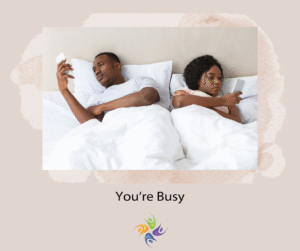 You’re Busy Image of a couple that is on their phones while laying in bed. Couples, are you wanting to reconnect and bring back intimacy to your relationship? Contact the Relationship Therapy Center today. We have offices in the Sacramento area, including Roseville and Fair Oaks, California. We also offer online therapy in California, Washington and Idaho. 