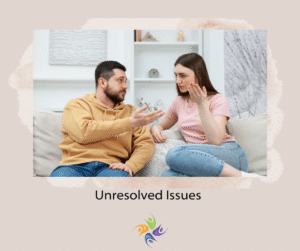 Unresolved Issues Image of a couple arguing and unhappy with each other. Couples, are you wanting to reconnect and bring back intimacy to your relationship? Contact the Relationship Therapy Center today. We have offices in the Sacramento area, including Roseville and Fair Oaks, California. We also offer online therapy in California, Washington and Idaho. 