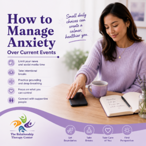 Anxiety Over Current Events? Here’s How to Cope